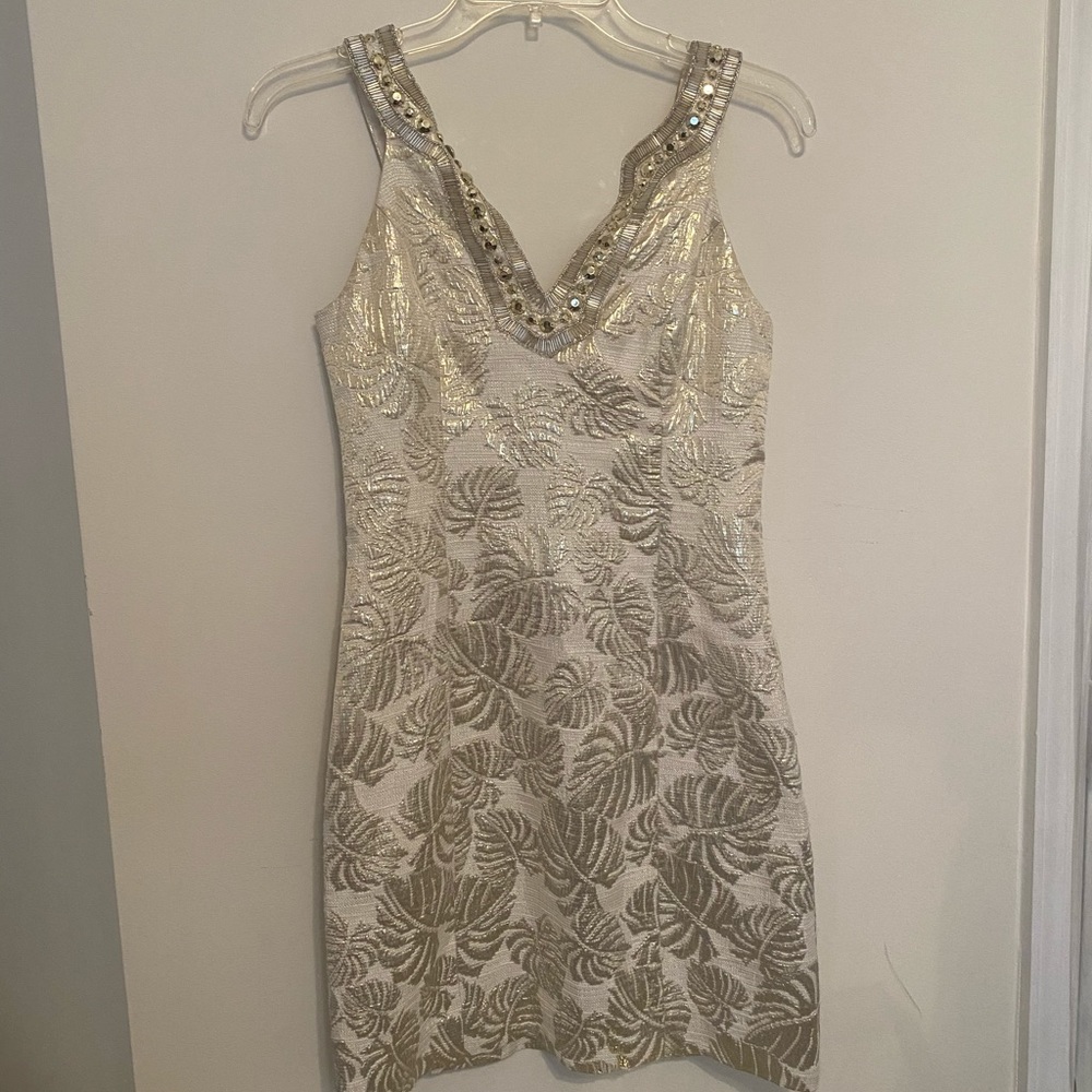 NWT Gold Lilly Dress